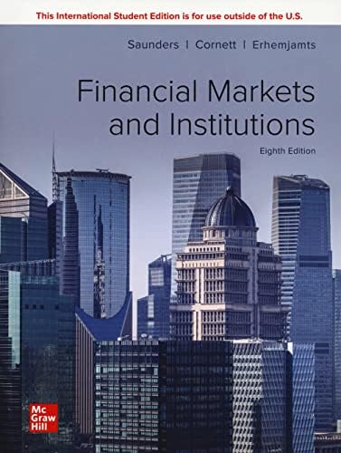 Financial Markets and Institutions (MindTap Course List