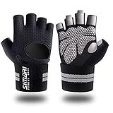 SIMARI Workout Gloves for Women Men,Training Gloves with Wrist Support for Fitness Exercise Weight Lifting Gym Crossfit,Made of Microfiber and Lycra SMRG902