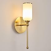 Fanyank Vintage Alabaster Wall Sconce, 15.4inch Natural Marble Lampshade Wall Sconce, Hardwired Sconce LED Modern Wall Lamp f