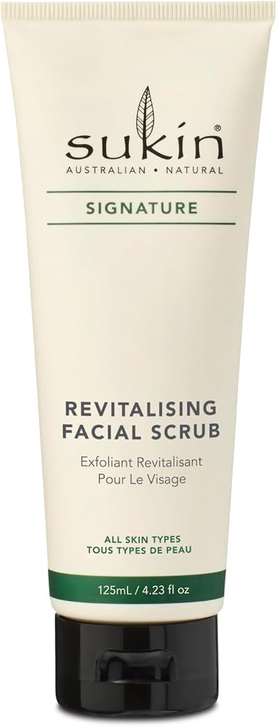 Sukin Revitalising Face Scrub Exfoliator All Skin Types Sulphate Paraben Free