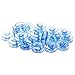 NUOLUX Sewing Machine Bobbins for Brother Janome Singer Elna-25pcs(Blue)