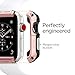 Spigen Tough Armor Designed for Apple Watch Case for 42mm Series 3 / Series 2 / Series 1 and Built in Screen Protector - Rose Gold
