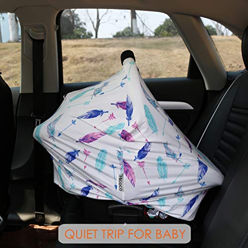 Carseat Canopy Covers for Breastfeeding Baby Car Seat Covers