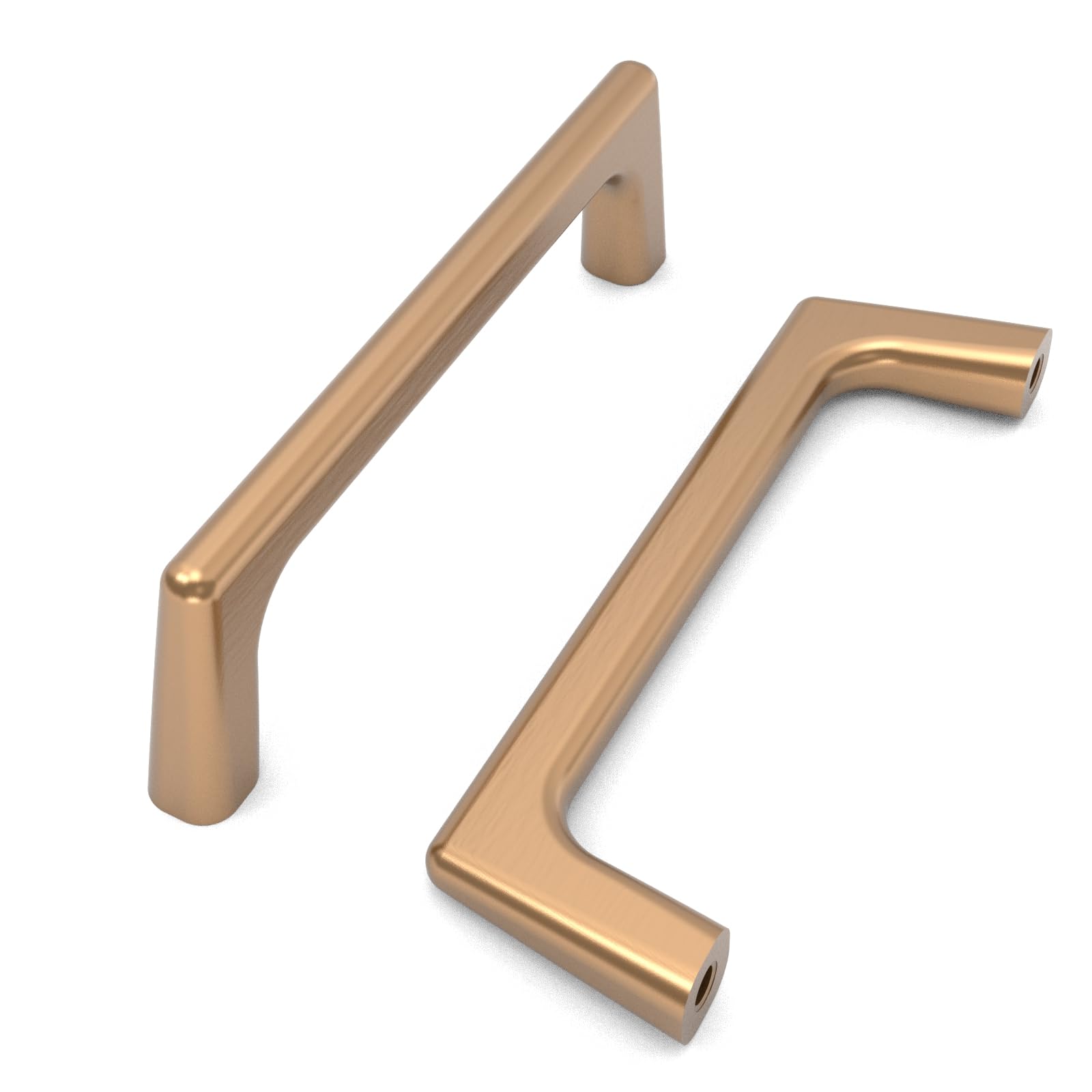 Photo 1 of 9BUILD 10 Pack Champagne Bronze Cabinet Pulls 3.75 Inch Kitchen Cabinet Handles Cabinet Hardware Kitchen Handles for Cabinets Cupboard Handles Dresser Pulls Drawer Handle