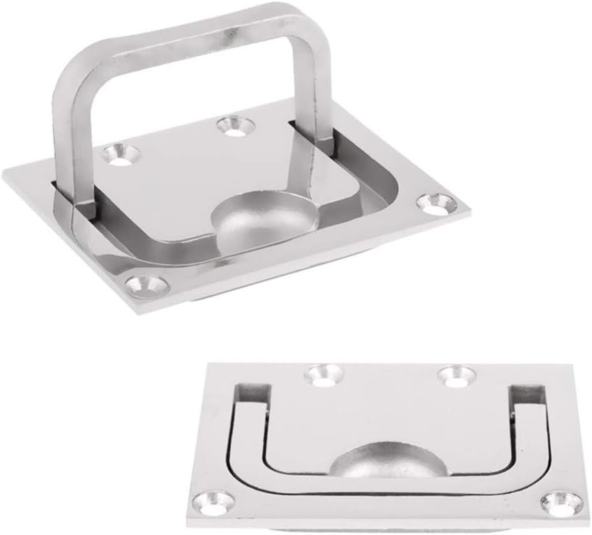YUSOVE Boat Ring Pull Handle Hatch Pull Flush Lift,316 Stainless Steel