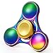 EDC Hand Spinner Fidget Toy, High Speed Fidget Spinner Toys for Relieving ADHD, Anxiety, Stress and Boredom (Metal Rainbow Color)