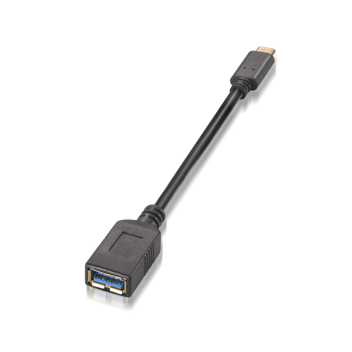 AISENS A107 – 0062 – 3 A USB 3.1 Cable (15 cm, for mobile phone and Tablet) Black