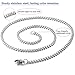 HZMAN Mens Metal Wolf Head Pendant Necklace Indian Teeth Tribe Jewelry, Brown
