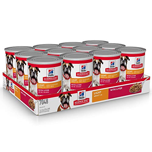 Hill's Science Diet Wet Dog Food, Adult, Light for Healthy Weight
