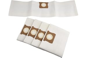 5 Pack 3L Fleece Vacuum Dust Bags for Kärcher WD1 Compact Battery, Replaces 2.863-297.0