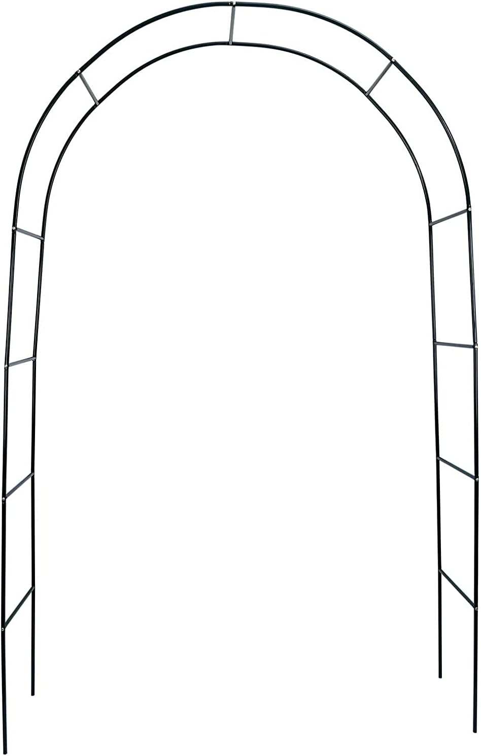 Atrusu Garden Arbors, 7.8 Ft Metal Arch with Lightweight, Pergola Arbor for Wedding, Garden, Party Decoration, Climbing Plant, Indoor Outdoor