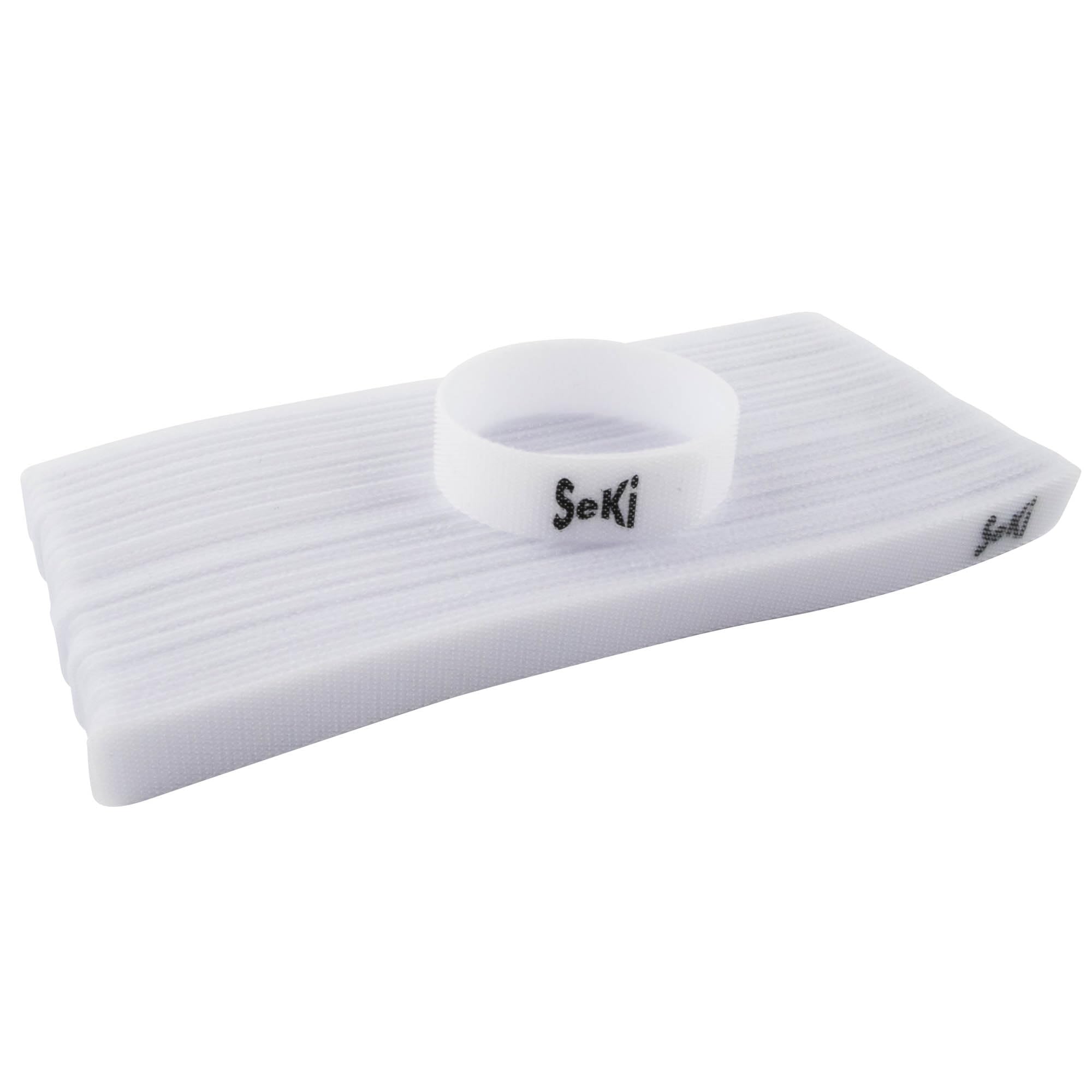 Seki Pack of 50 Hook and Loop Cable Ties White 15 cm Hook and Loop Tape 12 mm Wide Cable Management Cable Organiser Reusable Hook and Loop Cable Ties Hook and Loop Fastener