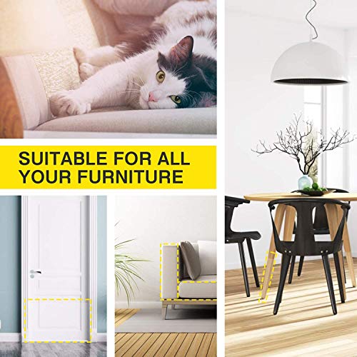 Kohree 8PCS Upgrade Anti Cat Scratch Tapes,XL Large (17" x 12") Cat Scratch Furniture Protector