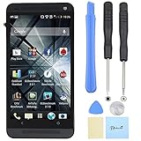 Black LCD Touch Screen Digitizer Assembly W/Frame for HTC One M7