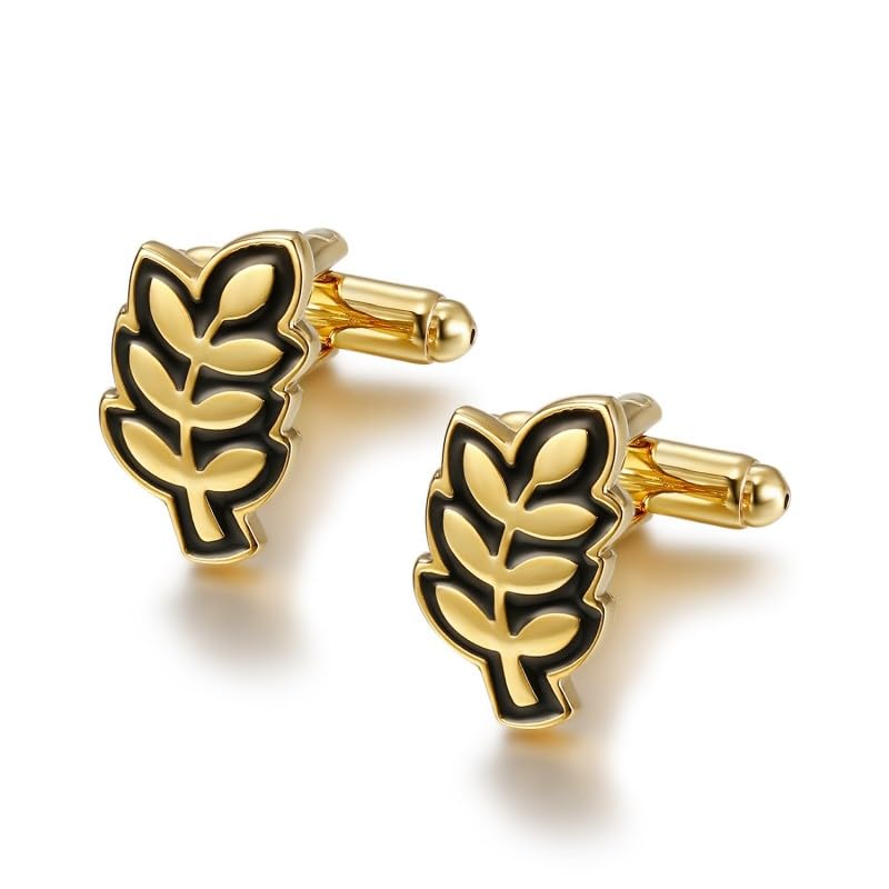 BOBIJOO Jewelry - Cufflinks Branch of Acacia FM