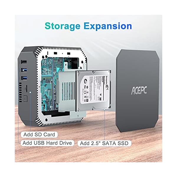 ACEPC-Mini-PC-8GB-DDR3120GB-Rom-Intel-Celeron-J3455-Processor-Windows-10-Pro-64-bit-Mini-Desktop-Computer-with-2xHDMI-Port-Gigabit-Ethernet-Dual-Band-Wi-Fi-Bluetooth-42-4K-HD ACEPC Mini PC, 8GB DDR3/120GB Rom Intel Celeron J3455 Processor Windows 10 Pro (64-bit) Mini Desktop Computer with…