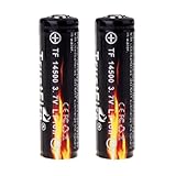 BESTSUN TrustFire 14500 3.7v 900mah Li-ion Rechargeable Battery PCB Protected Board 2pcs
