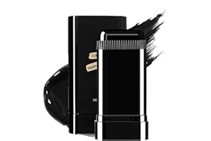 URNUOS Hair Comb Dye Pen,Hair Dye Stick, Waterproof and Sweat-Proof Hairdyestick, With Comb, 2-in-1 Hairdye Combstick,Portable Hair Dye Comb for Gray Hair Coverage (1PCS-Black)