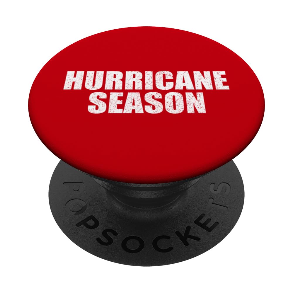 Hurricane Season Weather Station Retro PopSockets Swappable PopGrip