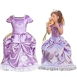 iFigure purple princess dress cosplay costumes for your princess