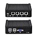 QOTOM-Q190G4-S02 Barebone Industrial PC Gateway Router for pfSense - Intel J1900 4 Gigabit NICs