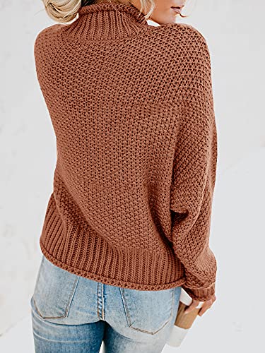 saodimallsu turtleneck oversized sweater