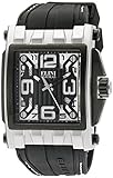 Elini Barokas Men's ELINI-20011-01-BB Captain Analog Display Swiss Quartz Black Watch