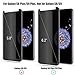 Moresky Compatible For Samsung Galaxy S8 PLUS/S9 PLUS Tempered Glass Screen Protector Privacy Anti-Spy Case Friendly Film, 3D Curved Anti-Scratch Anti-Bubble Guard (2 pcs)