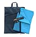 sunland Microfiber Beach Towels Ultra Compact Sports Bath Travel Towels (Light Blue, 42inch X 70inch) ...