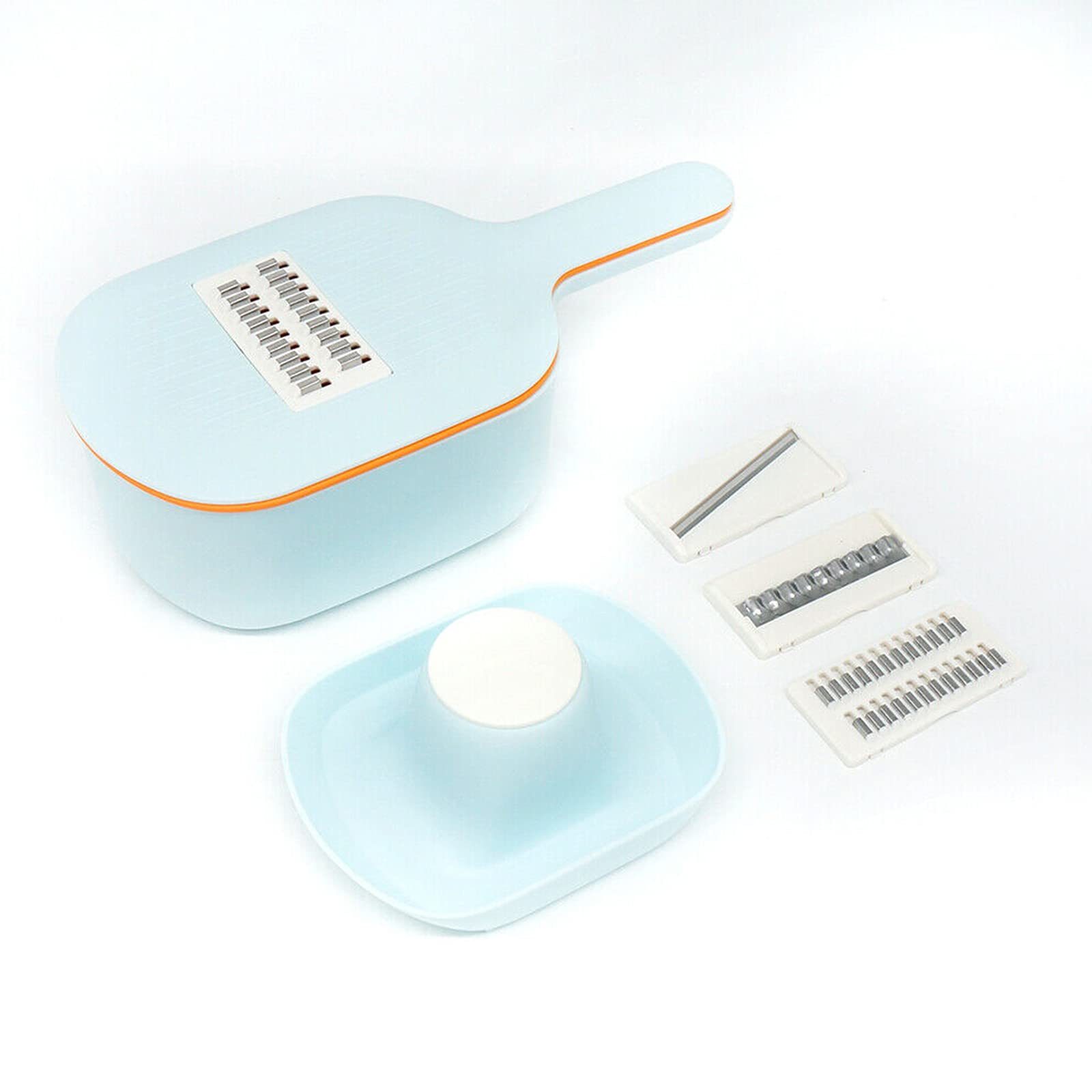 4 in 1 Multi-Function Mandoline Vegetable Cutter Onion Chopper Potato Carrot Vegetable Slicer Chopper Grater Kitchen Tool with Container Home