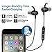 Earphones in-Ear Headphones HD Magnetic Wireless Earbuds Bluetooth Sport Headset Hi-Fi Aptx Stereo Bluetooth Headphones Bass Driven Sound Noise Isolating Compatible with Smartphones/PC/Tabletthumb 1