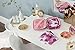 Vaultz Locking Everyday Case for Cosmetics Storage, Purple Floral (VZ03750)
