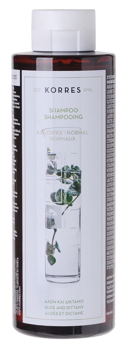 KORRES Shampoo Aloe and Dittany for Normal Hair 250 ml