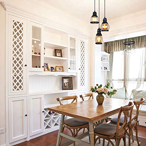 UNITARY Farmhouse Pendant Lights Kitchen Island, Kitchen Light Fixtures