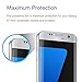 SPARIN TPU Full Screen Protector for Samsung Galaxy S7 – 4 Pack
