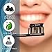 Activated Charcoal Teeth Whitening Toothpaste - Natural teeth whitener - Fluoride Free - Mint Flavor - 105g