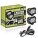 Avec 2x 4in. 18w LED Utility Fog Light Kit with Wiring Harness work lights
