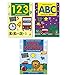 Coloring & Activity Book Set Kids-- 3 Books (ABC, 123 and First Word book)