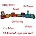 Wonderful Washi Japanese Decorative Paper Craft Tape - Bright Collection (Set of 20 Rolls) Extra Long (32 feet!)