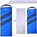 Sportneer Sleeping Bag Portable Large Sleeping Bags with Detachable Zipper Liner for Camping, Hiking, Backpacking, Fit 23°F-50°Fthumb 1