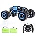 Bfull 1:10 RC Cars With 2 Pieces of Batteries 4WD High Speed Racing Cars Double Sided Flip RC Car 2-Sided Stunt Vehicle Off-Road Vehicle 2.4Ghz Transform Monster Trucks Rock Crawler Buggy Hobby Car