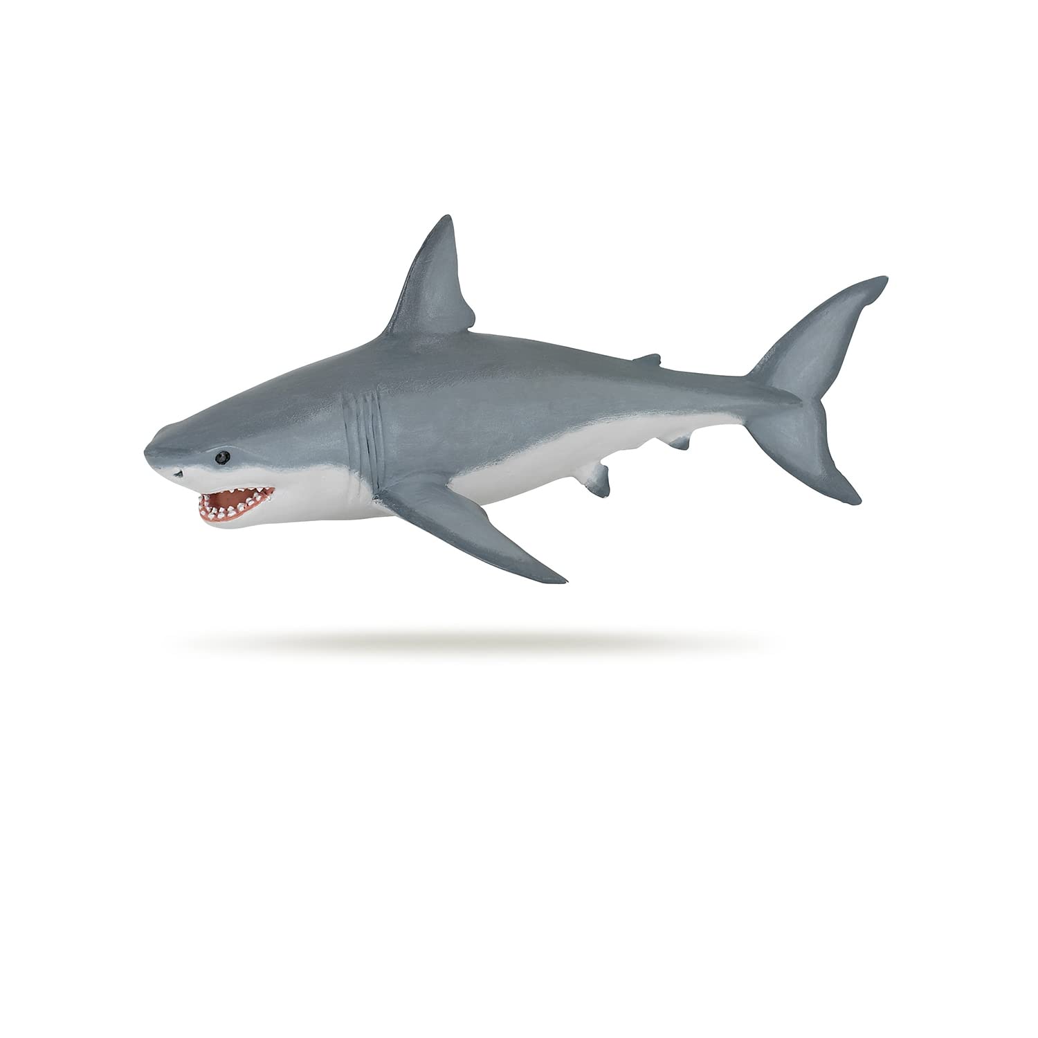 Papo - Realistic Great White Shark Figure - Ages 3+ - Marine Life Collection - Educational Play Marine Predator - Gift Idea Toy for Girls and Boys - 17.8 Cm X 11.8 Cm X 6.2 Cm