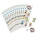 SUPERHERO Party Favors Bundle Kit Pack Enough for 12 Boy's or Girl's Kid's Gift Bags, Stickers, Bracelets, Masks, Tattoos, 144 pc Toy Assortment