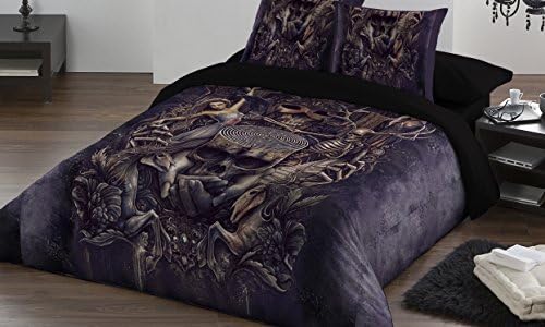 Wild Star Home Labyrinth - Duvet & Pillowcase Covers Set for Queensize Bed