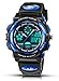 AZLAND Updated Sports Digital Kids Wrist Watches for Boys Quartz Analog Pointer Waterproof Teenagers Wacth Blue
