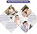 Baiyea Eye Mask USB Heated Hot Steam Eye Mask Designed to Relieve Puffy Eyes Dark Circle Eyes Dry Eyes BlepharitiS Stress Tired Eyes( PU+Odorless)