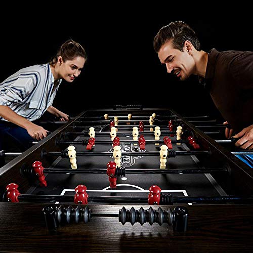 Lancaster Gaming Company Medal Sports 56 Inch X Leg Indoor Game Room Multiplayer Soccer Foosball Table