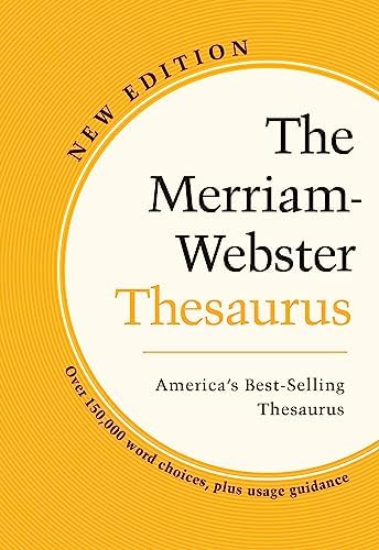 Merriam-Webster's Intermediate Thesaurus - Middle School Thesaurus