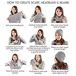 Neck Warmer for Women and Men - Warm Organic Cotton Headbands Made in Japan Ear Beanie Head Band Neck Warmer for Women and Men - Warm Organic Cotton Headbands Made in Japan Ear Beanie Head Band