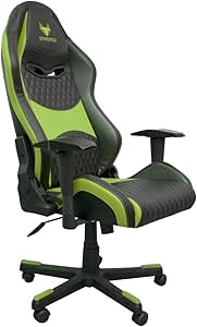 Sparkfox Pro Gaming Chair For Pc Console Racing 2d Armrests 4 Colors Class 4 Gas Lift Backrest Tilt 180 Butterfly Mechanism Perfect For Gaming And Office Use Green Black Home Kitchen Amazon Com